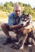 Foto von Hund Hektor und mir nahe der Schutzhütte Hermesklause